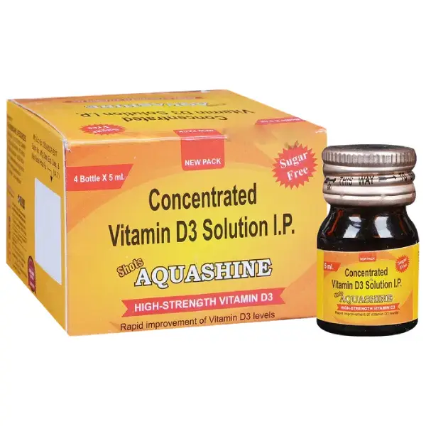 Aquashine Shots Oral Solution Sugar Free